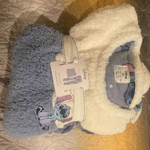 STITCH fluffy pj set
